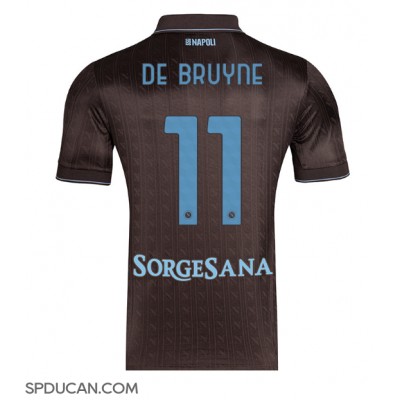 Muški Nogometni Dres SSC Napoli Kevin De Bruyne #11 Rezervni 2025-26 Kratak Rukav Muški Nogometni Dres SSC Napoli Kevin De Bruyne #11 Rezervni 2025-26 Kratak Rukav